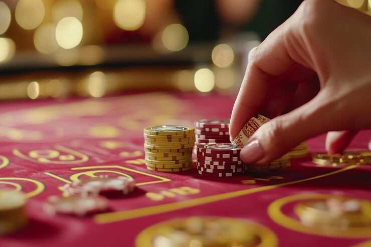 pakde4d togel mobile app interface showing account dashboard and live casino options